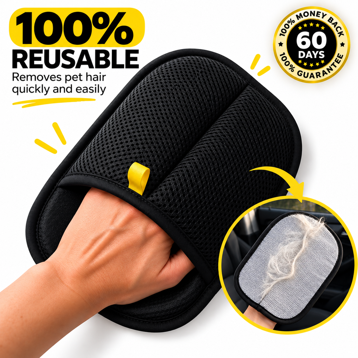 FurAway™ Pet Hair Removal Glove