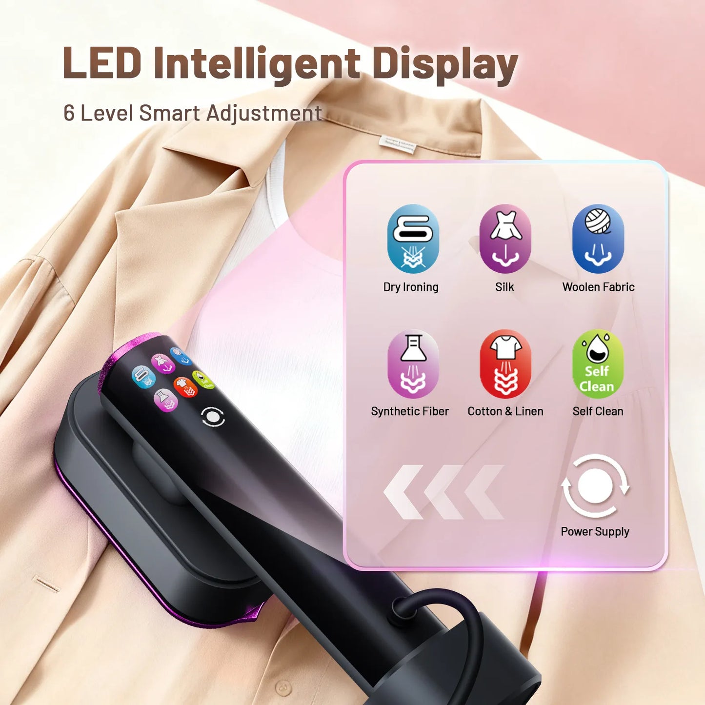 Portable Garment Steamer for Clothes