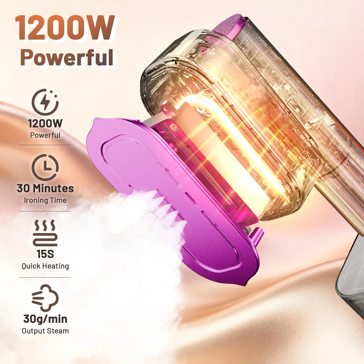 Portable Garment Steamer for Clothes