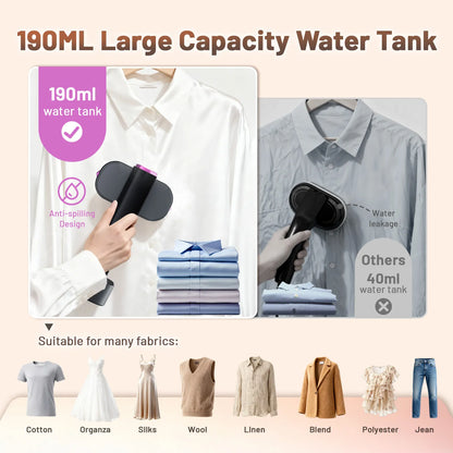 Portable Garment Steamer for Clothes