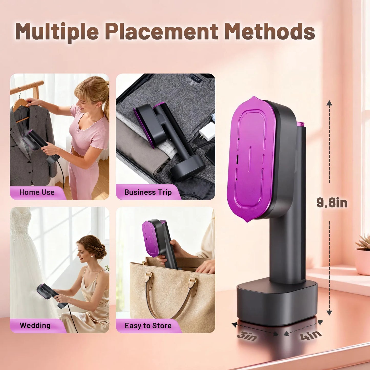 Portable Garment Steamer for Clothes